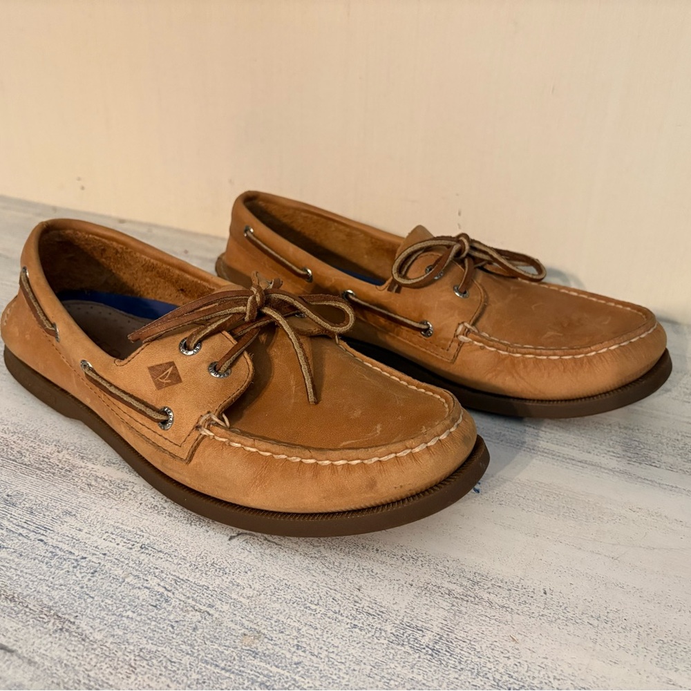 Sperry Men's Light Brown Boat Shoes